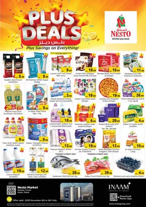 Nesto catalogue in Dubai | Plus Deals At Nesto Hypermarket Al Arjan | 2025-11-06T00:00:00.000Z - 2025-11-10T00:00:00.000Z