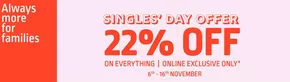 Kiabi catalogue in Ruwais | Singles' Day Offer 22% Off | 2025-11-06T00:00:00.000Z - 2025-11-10T00:00:00.000Z