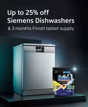Siemens catalogue | Up To 25% Off Siemens Dishwashers | 2025-11-10T00:00:00.000Z - 2025-11-13T00:00:00.000Z