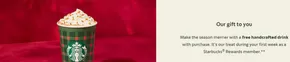 Starbuck's catalogue in Sharjah | Our Gift To You | 2025-11-10T00:00:00.000Z - 2025-11-14T00:00:00.000Z