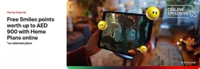 Etisalat catalogue in Sharjah | Free Smiles Points Worth Up To Aed 900 With Home Plans Online | 2025-11-10T00:00:00.000Z - 2025-11-14T00:00:00.000Z
