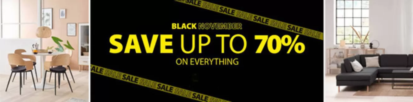 JYSK catalogue in Mussafah | Black November Save Up To 70% | 2025-11-13T00:00:00.000Z - 2025-11-21T00:00:00.000Z