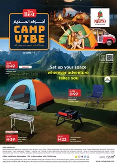 Nesto catalogue in Dubai | Nesto CAMP VIBE, KARAMA-A | 2025-11-17T00:00:00.000Z - 2025-12-15T00:00:00.000Z