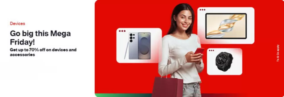 Etisalat catalogue in Dubai | Go Big This Mega Friday! | 2025-11-18T00:00:00.000Z - 2025-11-21T00:00:00.000Z