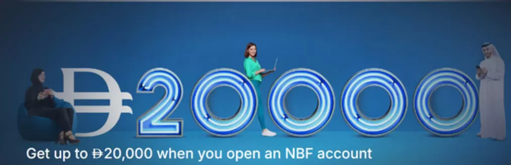 National Bank of Fujairah catalogue in Fujairah | Get Up To 20,000 When You Open An Nbf Account | 2025-11-18T00:00:00.000Z - 2025-11-30T00:00:00.000Z
