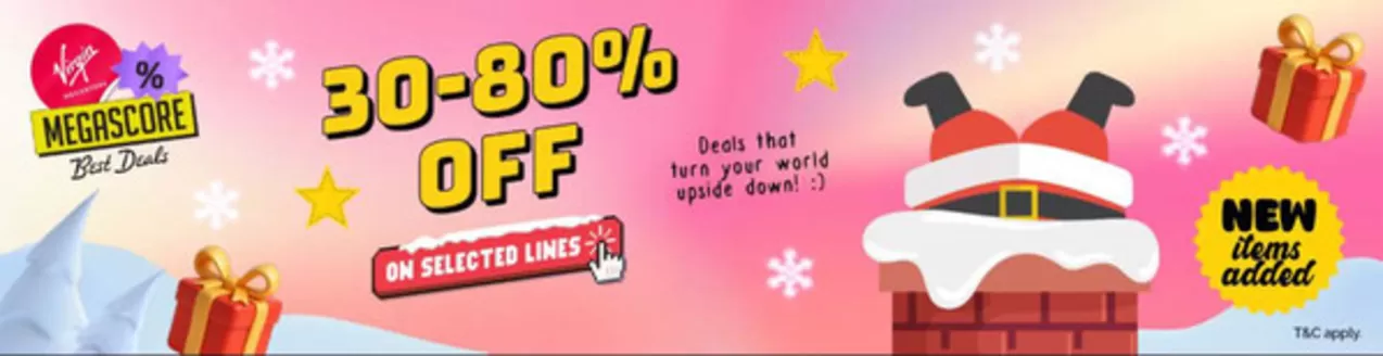 Virgin Megastore catalogue in Dalma Island | Best Deals 30-80% Off  | 2025-11-20T00:00:00.000Z - 2025-11-27T00:00:00.000Z