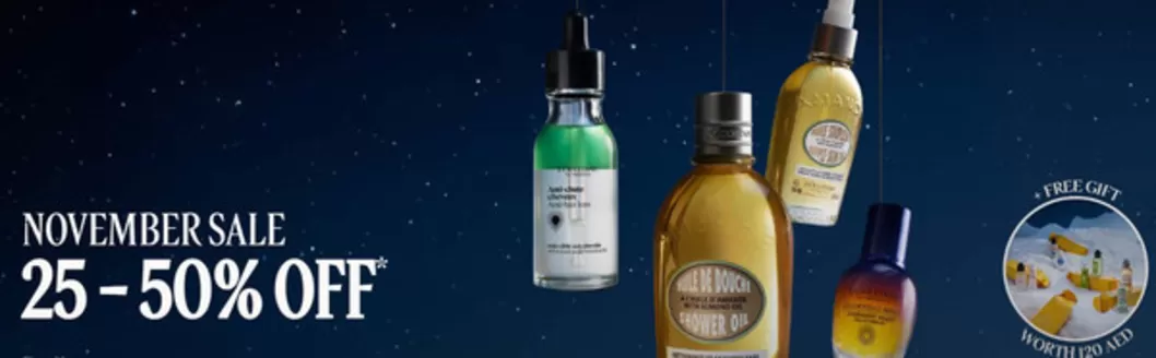 L'Occitane catalogue in Dalma Island | November Sale 25-50% Off  | 2025-11-20T00:00:00.000Z - 2025-11-26T00:00:00.000Z