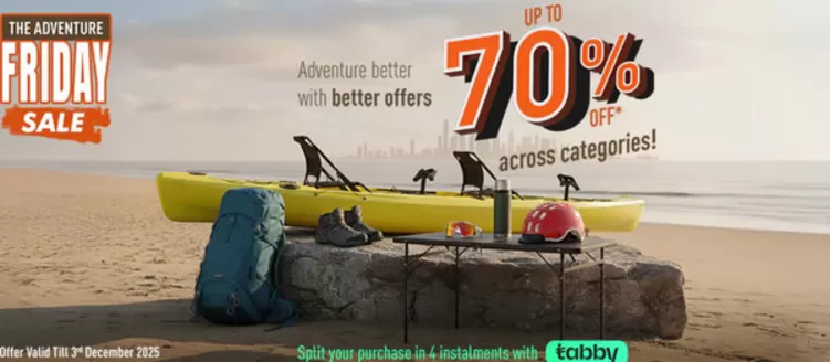 Adventure HQ catalogue in Mussafah | The Adventure Friday Sale | 2025-11-21T00:00:00.000Z - 2025-12-03T00:00:00.000Z