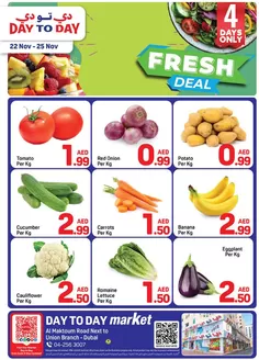 Day to Day catalogue in Sila | Market FruitsVeg 01 | 2025-11-22T00:00:00.000Z - 2025-11-25T00:00:00.000Z