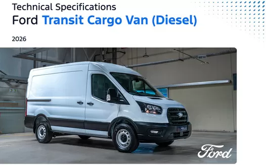 Ford catalogue in Al Ain | MY26 Transit Cargo Van Diesel En | 2025-11-24T00:00:00.000Z - 2025-12-08T00:00:00.000Z