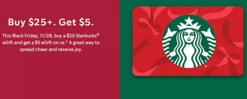 Starbuck's catalogue in Sharjah | Buy $25+. Get $5 | 2025-11-25T00:00:00.000Z - 2025-11-28T00:00:00.000Z