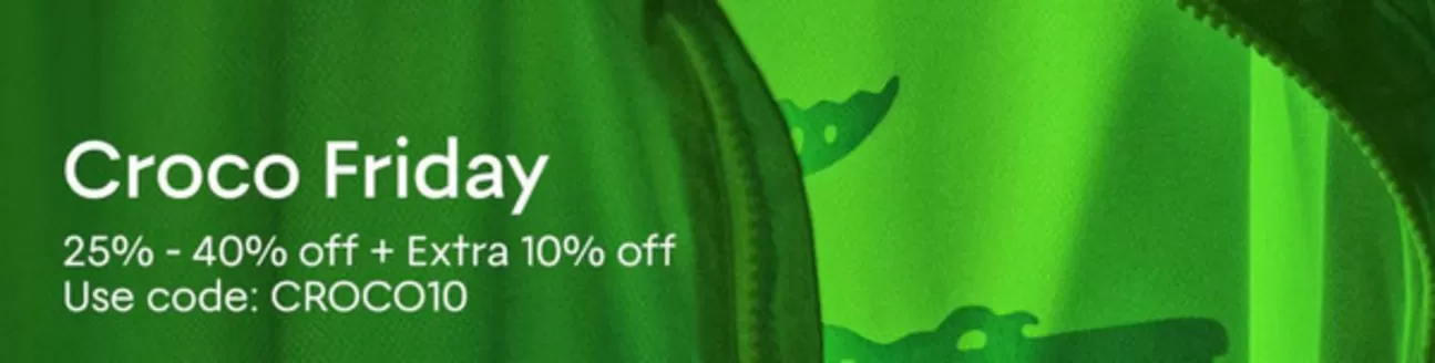 Lacoste catalogue in Sharjah | Croco Friday 25% - 40% off + Extra 10% off | 2025-11-27T00:00:00.000Z - 2025-11-30T00:00:00.000Z