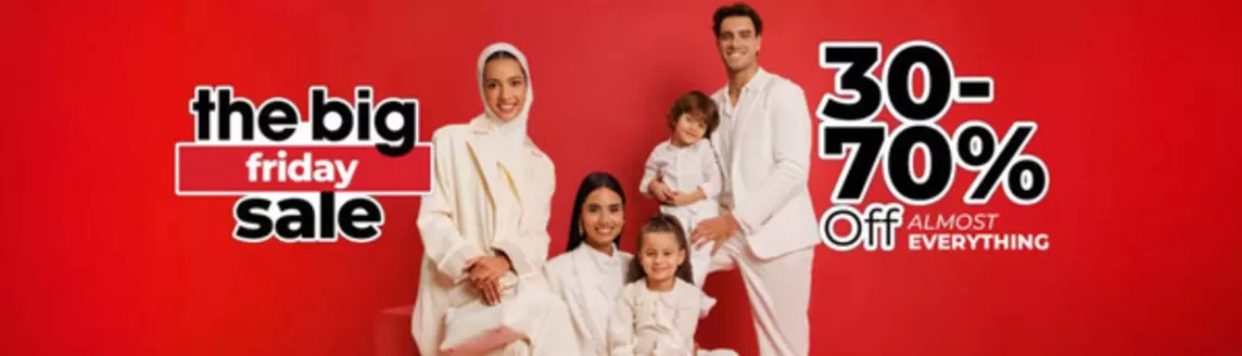 Centrepoint catalogue in Sharjah | The Big Friday Sale 30-70% Off | 2025-11-27T00:00:00.000Z - 2025-11-30T00:00:00.000Z
