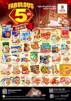 Nesto catalogue | Nesto FABULOUS 5TH ANNIVERSARY DEALS, NADD AL HAMAR | 2025-11-28T00:00:00.000Z - 2025-12-01T00:00:00.000Z
