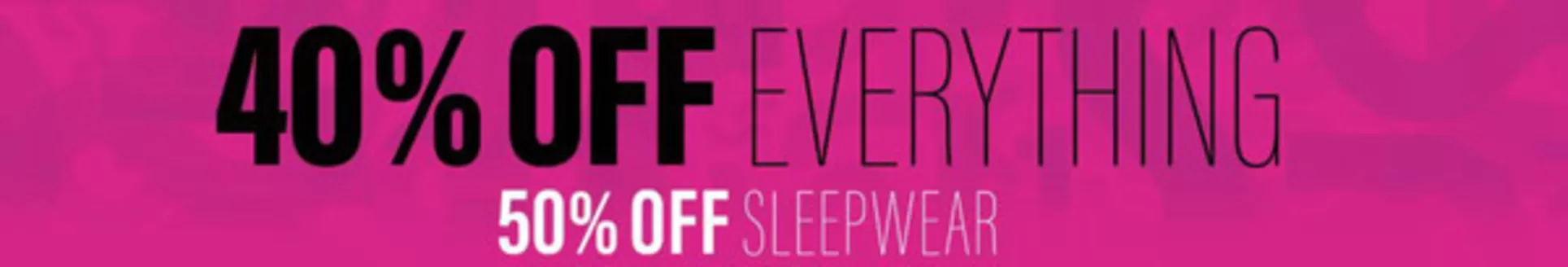 La Senza catalogue in Abu Dhabi | 40% Off Everything 50% Off Sleepwear | 2025-12-04T00:00:00.000Z - 2025-12-08T00:00:00.000Z