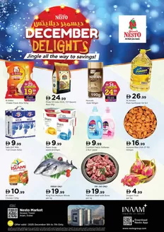 Nesto catalogue in Dubai | December Delights At Nesto Hypermarket Al Arjan | 2025-12-05T00:00:00.000Z - 2025-12-08T00:00:00.000Z