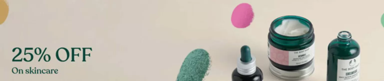 The Body Shop catalogue | 25% Off On skincare | 2025-12-05T00:00:00.000Z - 2025-12-09T00:00:00.000Z