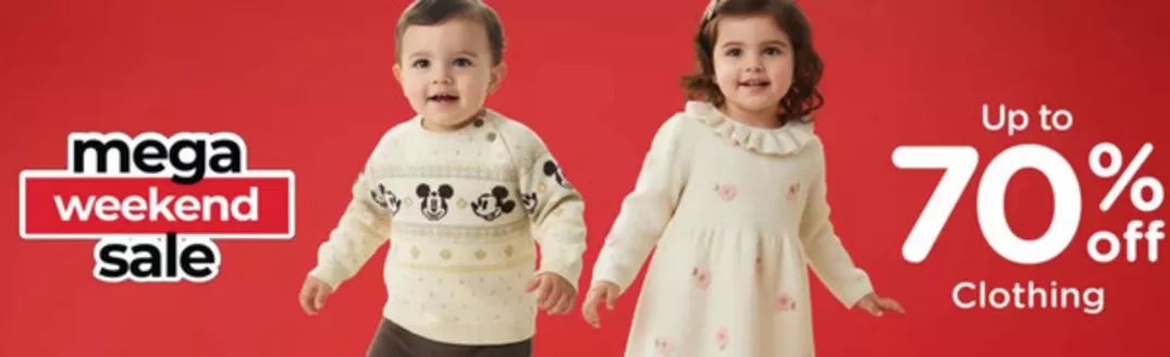 Babyshop catalogue in Umm al-Quwain | Mega Weekend Sale! | 2025-12-05T00:00:00.000Z - 2025-12-07T00:00:00.000Z