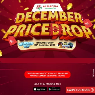 Al Madina catalogue in Khorfakkan | The December Price Drop! DICAD, M37 | 2025-12-05T00:00:00.000Z - 2025-12-07T00:00:00.000Z