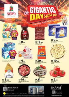 Nesto catalogue in Sharjah | Gigantic Day At Nesto Hypermarket Al Arjan | 2025-12-08T00:00:00.000Z - 2025-12-11T00:00:00.000Z