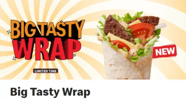 McDonald's catalogue in Dubai | Big Tasty Wrap | 2025-12-09T00:00:00.000Z - 2025-12-15T00:00:00.000Z
