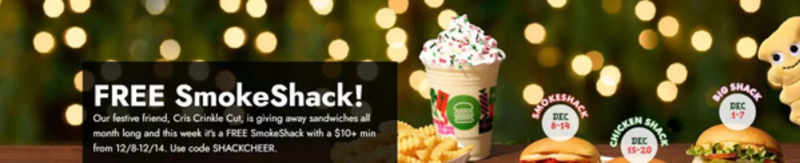 Shake Shack catalogue in Dubai | FREE SmokeShack! | 2025-12-09T00:00:00.000Z - 2025-12-14T00:00:00.000Z