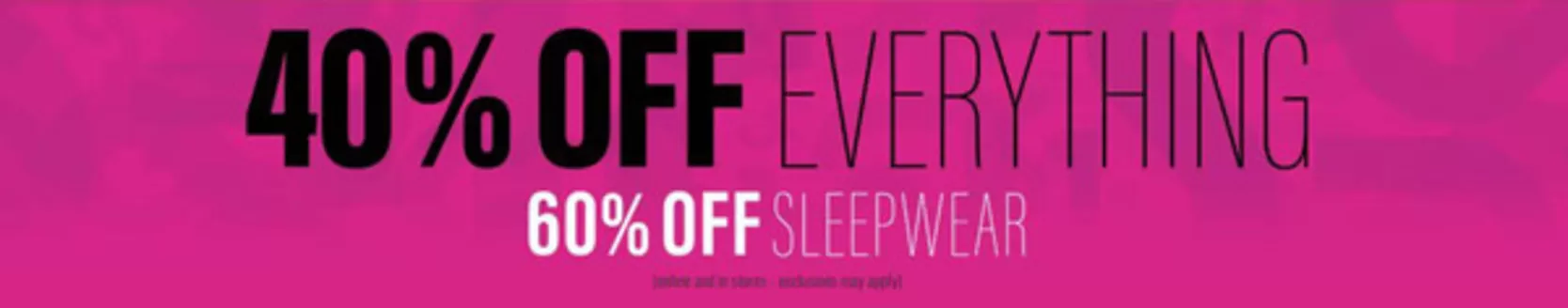 La Senza catalogue in Ajman | 40% Off Everything 60% Off Sleepwear | 2025-12-11T00:00:00.000Z - 2025-12-15T00:00:00.000Z