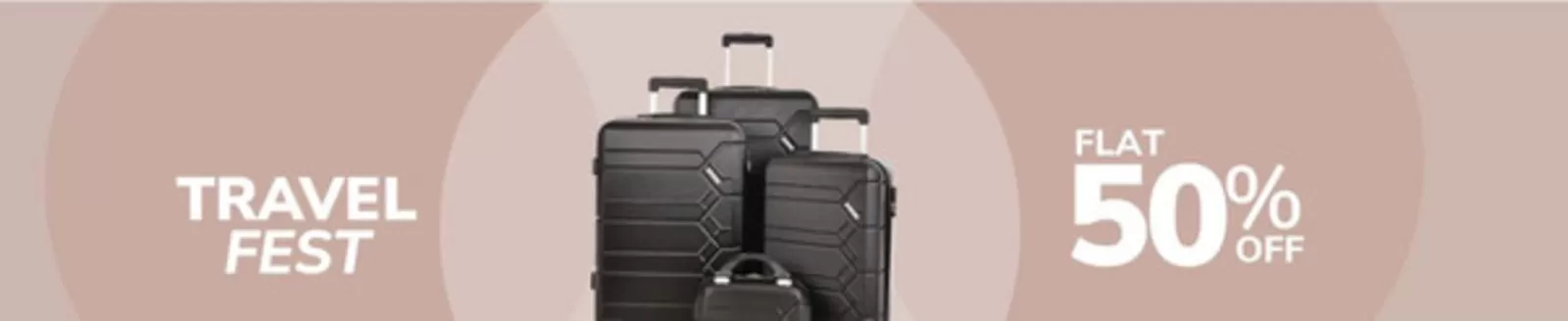 Centrepoint catalogue in Ajman | Travel Fest Flat 50% Off | 2025-12-12T00:00:00.000Z - 2025-12-17T00:00:00.000Z