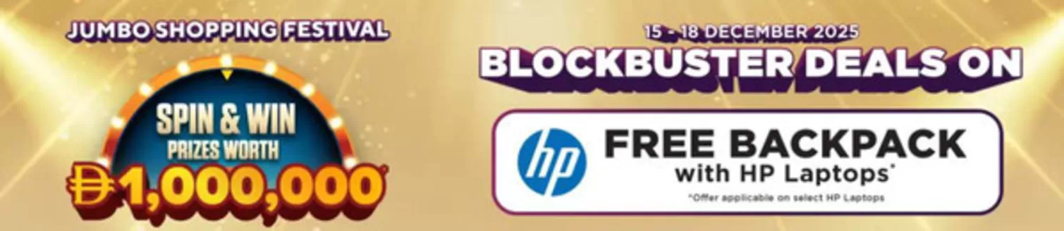 Jumbo catalogue | Blockbuster Deals On | 2025-12-15T00:00:00.000Z - 2025-12-18T00:00:00.000Z