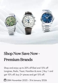 Rivoli catalogue in Dubai | Shop Now Save Now - Luxury Brands | 2025-12-17T00:00:00.000Z - 2026-01-31T00:00:00.000Z