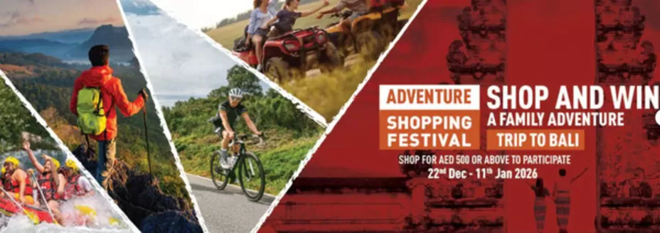 Adventure HQ catalogue | Adventure Shopping Festival | 2025-12-23T00:00:00.000Z - 2026-01-11T00:00:00.000Z