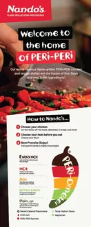 Nando's catalogue in Ajman | Dine In Menu | 2025-12-24T00:00:00.000Z - 2026-01-07T00:00:00.000Z