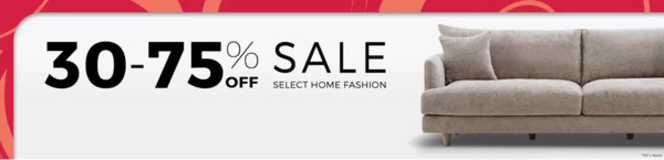 The One catalogue in Abu Dhabi | 30-75% Sale Select Home Fashion | 2025-12-26T00:00:00.000Z - 2025-12-31T00:00:00.000Z