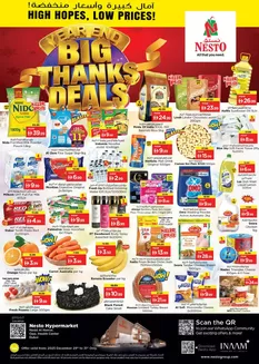 Nesto catalogue in Dubai | Nesto BIG THANKS DEALS, NADD AL HAMAR | 2025-12-29T00:00:00.000Z - 2026-01-01T00:00:00.000Z