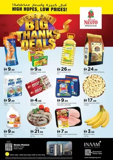 Nesto catalogue in Dubai | Big Thanks Deals At Nesto Center Al Arjan | 2025-12-29T00:00:00.000Z - 2026-01-01T00:00:00.000Z