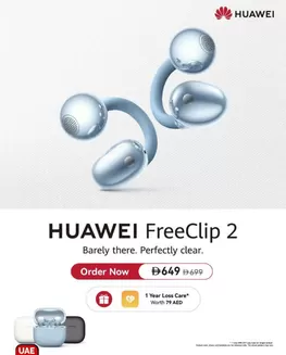 Virgin Megastore catalogue in Ajman | Meet the HUAWEI FreeClip 2 | 2025-12-29T00:00:00.000Z - 2026-01-02T00:00:00.000Z