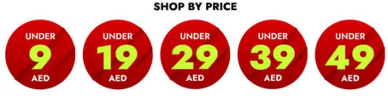 Brands for Less catalogue in Dubai | Shop By Price | 2025-12-31T00:00:00.000Z - 2026-01-04T00:00:00.000Z