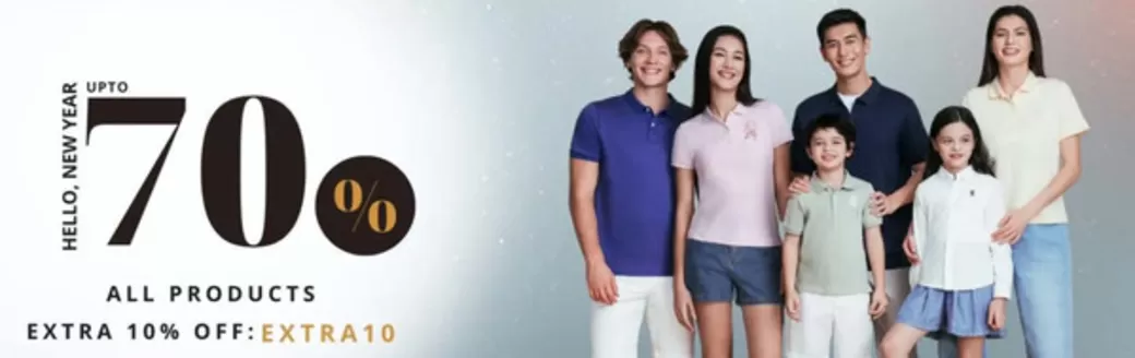 Giordano catalogue in Ajman | Hello, New Year Up To 70% All Products | 2026-01-05T00:00:00.000Z - 2026-01-12T00:00:00.000Z