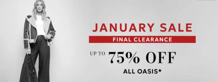 Oasis catalogue in Fujairah | January Sale Final Clearance | 2026-01-06T00:00:00.000Z - 2026-01-13T00:00:00.000Z