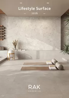 Rak Ceramics catalogue in Fujairah | Lifestyle Surface 2026 | 2026-01-01T00:00:00.000Z - 2026-01-31T00:00:00.000Z