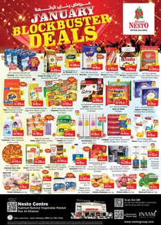Nesto catalogue in Ajman | Nesto January Blockbuster Deals | 2026-01-08T00:00:00.000Z - 2026-01-12T00:00:00.000Z