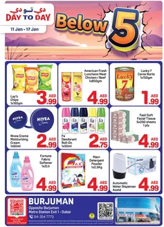 Day to Day catalogue in Sharjah | DAY TO DAY Promotion Burjuman 01 1 | 2026-01-11T00:00:00.000Z - 2026-01-17T00:00:00.000Z