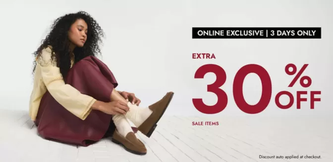 Aldo catalogue in Fujairah | Extra 30% Off All Sale Styles Discount | 2026-01-16T00:00:00.000Z - 2026-01-19T00:00:00.000Z