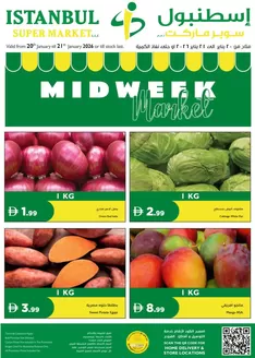 Istanbul Supermarket catalogue | Midweek Market Deals | 2026-01-20T00:00:00.000Z - 2026-01-21T00:00:00.000Z