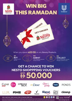 Nesto catalogue in Dubai | NESTO UNIVERSAL EXCLUCIVE OFFERS | 2026-01-22T00:00:00.000Z - 2026-02-08T00:00:00.000Z
