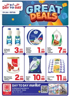 Day to Day catalogue in Abu Dhabi | DAY TO DAY Promotion Market 01 | 2026-01-24T00:00:00.000Z - 2026-02-06T00:00:00.000Z