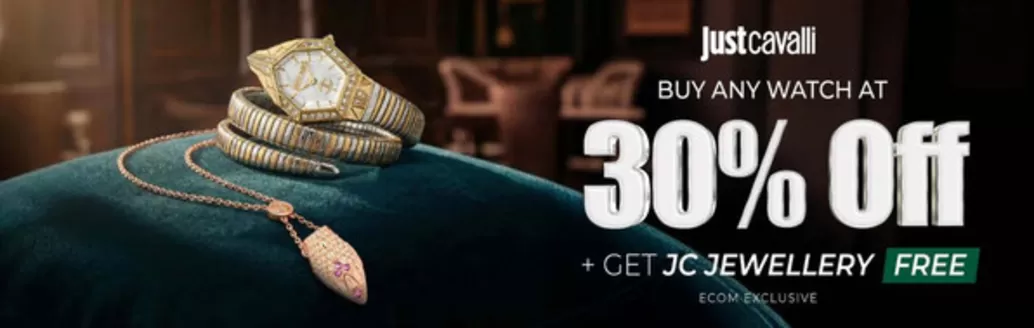The Watch House catalogue in Abu Dhabi | Buy Any Watch At 30% Off + Get Jc Jewellery Free | 2026-01-26T00:00:00.000Z - 2026-02-02T00:00:00.000Z