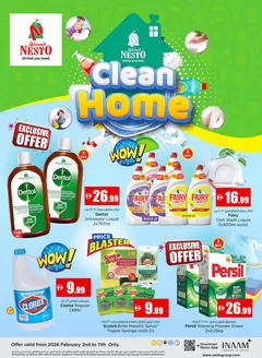 Nesto catalogue in Dubai | Nesto CLEAN HOME | 2026-02-02T00:00:00.000Z - 2026-02-11T00:00:00.000Z