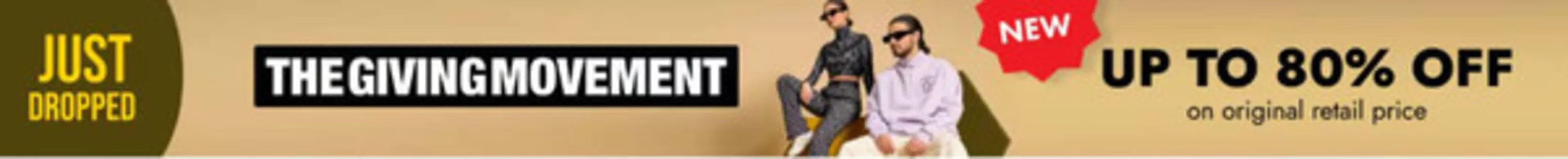 Brands for Less catalogue in Dubai | The Giving Movement Up To 80% Off | 2026-02-05T00:00:00.000Z - 2026-02-10T00:00:00.000Z