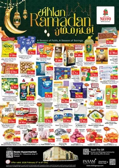 Nesto catalogue in Dubai | Great offer for bargain hunters | 2026-02-06T00:00:00.000Z - 2026-02-08T00:00:00.000Z